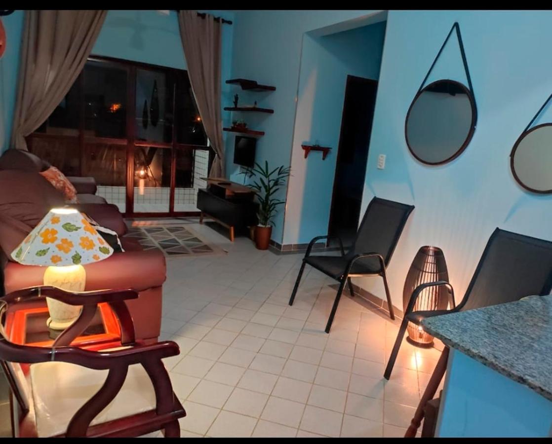 Ap Beira-Mar Com Wi-Fi E Garagem Apartment มอนกากวา ภายนอก รูปภาพ