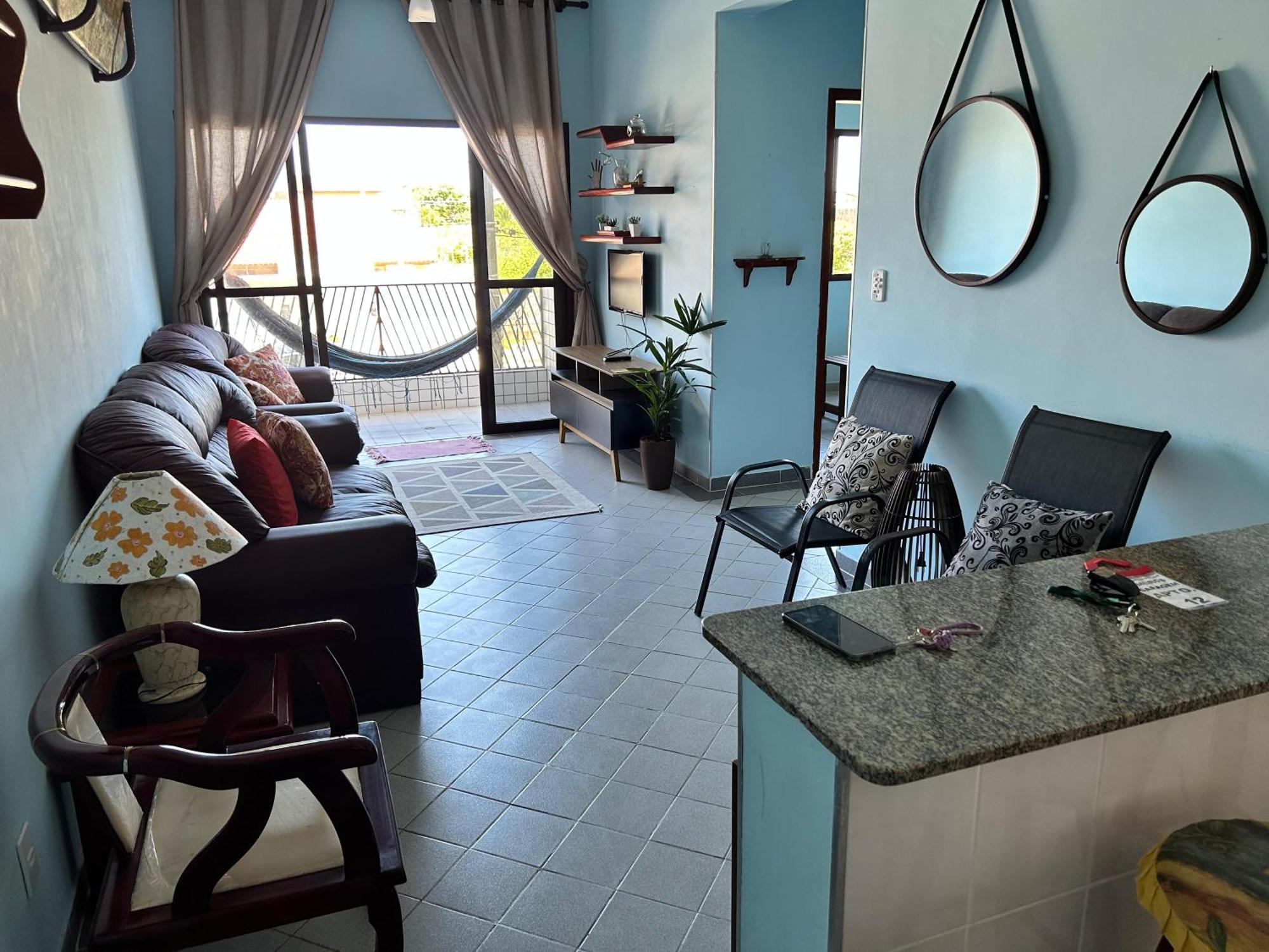 Ap Beira-Mar Com Wi-Fi E Garagem Apartment มอนกากวา ห้อง รูปภาพ