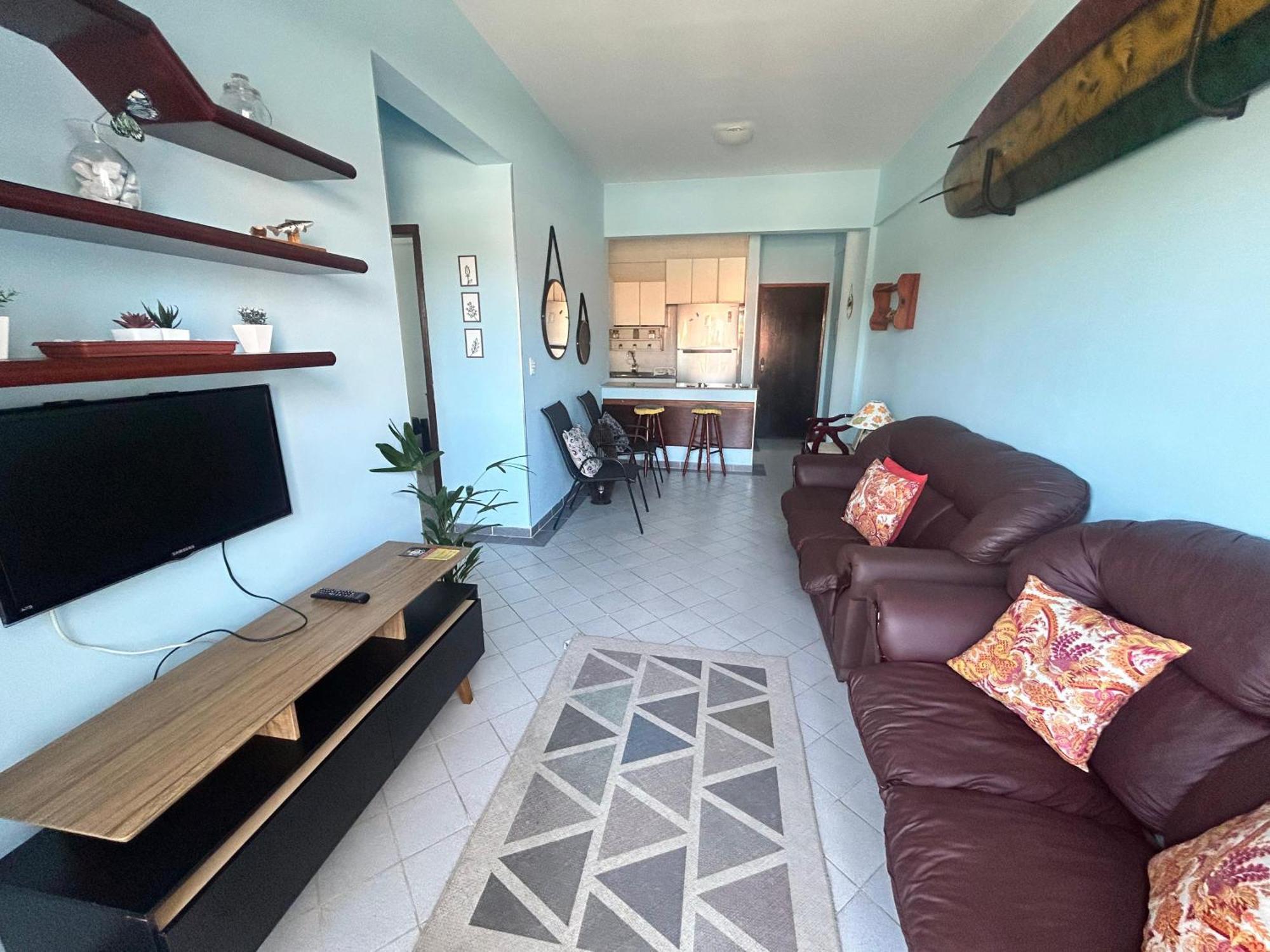 Ap Beira-Mar Com Wi-Fi E Garagem Apartment มอนกากวา ห้อง รูปภาพ